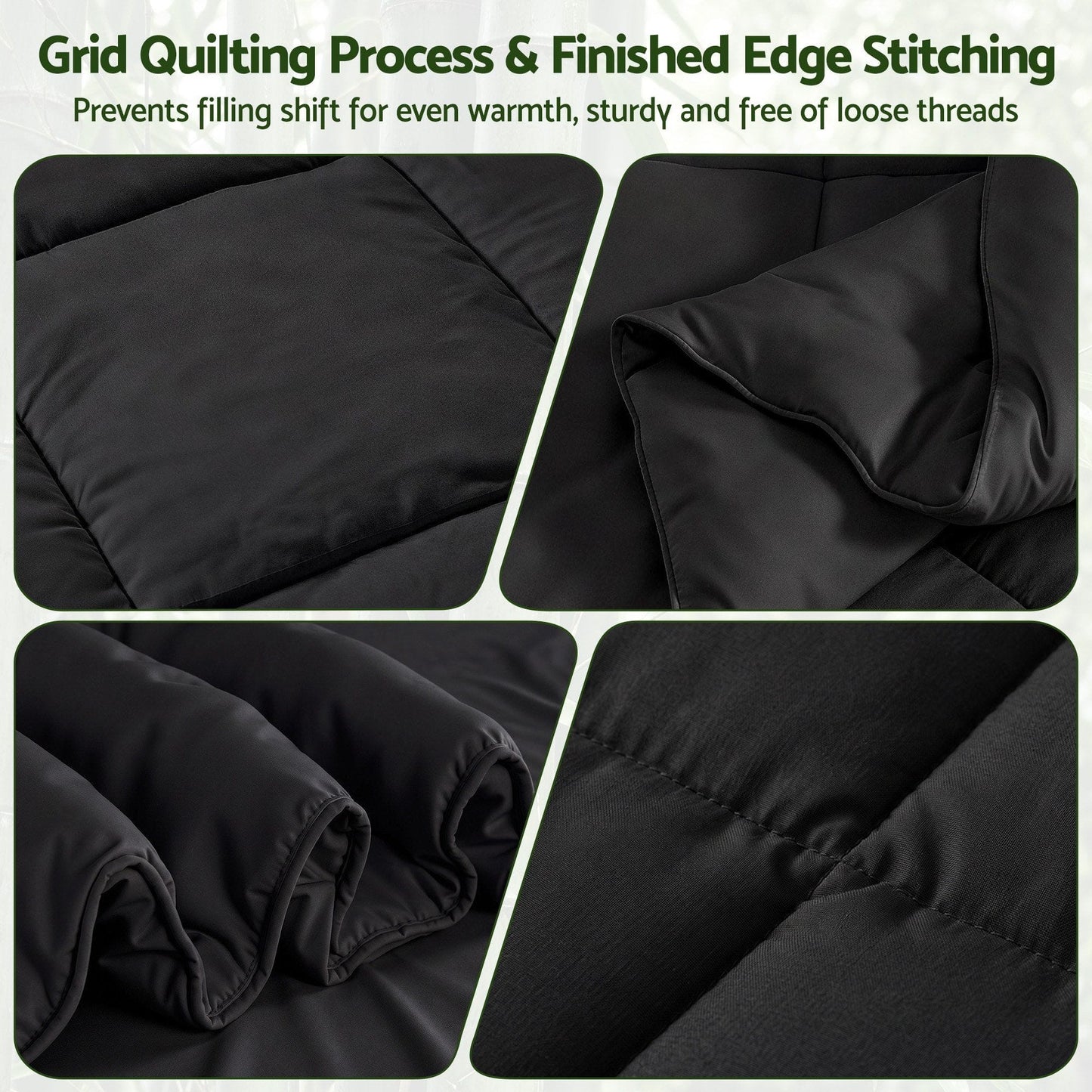Giselle Home & Garden > Bedding > Quilts & Duvets Giselle 200GSM Bamboo Microfibre Double Quilt Lightweight All Season Doona Duvet