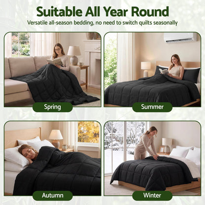 Giselle Home & Garden > Bedding > Quilts & Duvets Giselle 200GSM Bamboo Microfibre Super King Quilt Lightweight All Season Doona