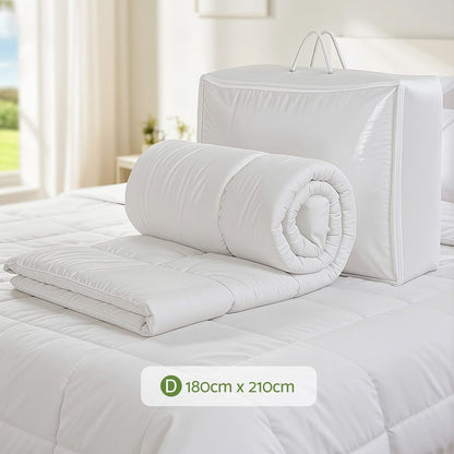 Giselle Home & Garden > Bedding > Quilts & Duvets Giselle Bedding 200GSM Bamboo Quilt Summer Quilts All Season Doona Duvet Lightweight Double