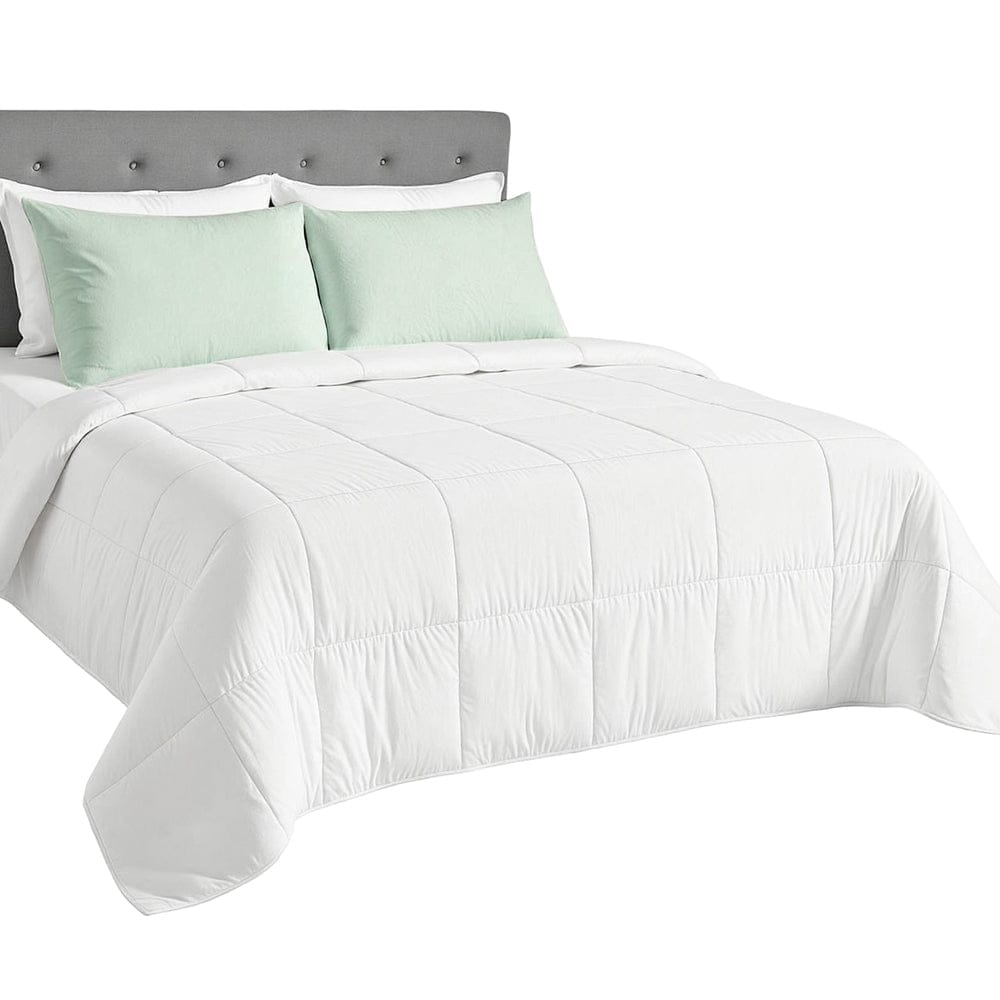 Giselle Home & Garden > Bedding > Quilts & Duvets Giselle Bedding 200GSM Bamboo Quilt Summer Quilts All Season Doona Duvet Lightweight Super King