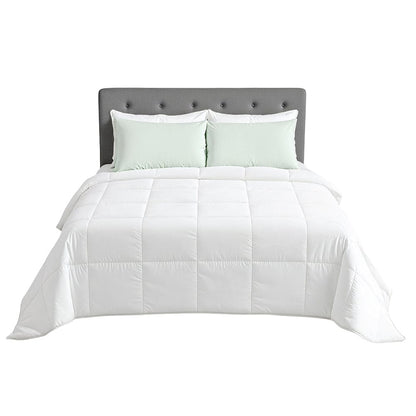 Giselle Home & Garden > Bedding > Quilts & Duvets Giselle Bedding 200GSM Bamboo Quilt Summer Quilts All Season Doona Duvet Lightweight Super King