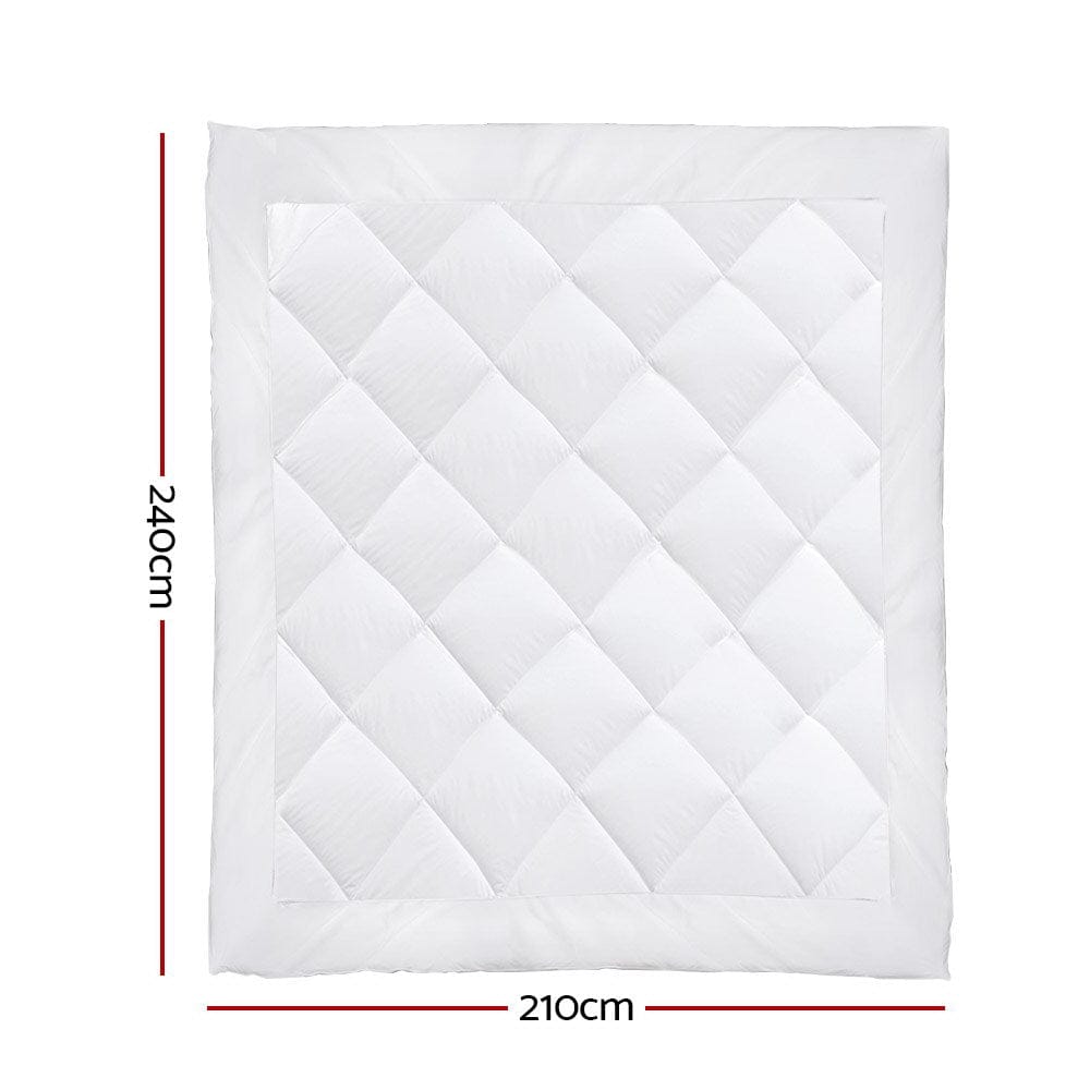 Giselle Home & Garden > Bedding > Quilts & Duvets Giselle Bedding 400GSM Microfibre Bamboo Quilt King