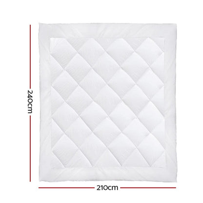 Giselle Home & Garden > Bedding > Quilts & Duvets Giselle Bedding 400GSM Microfibre Bamboo Quilt King