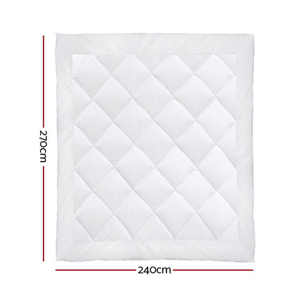 Giselle Home & Garden > Bedding > Quilts & Duvets Giselle Bedding 400GSM Microfibre Bamboo Quilt Super King