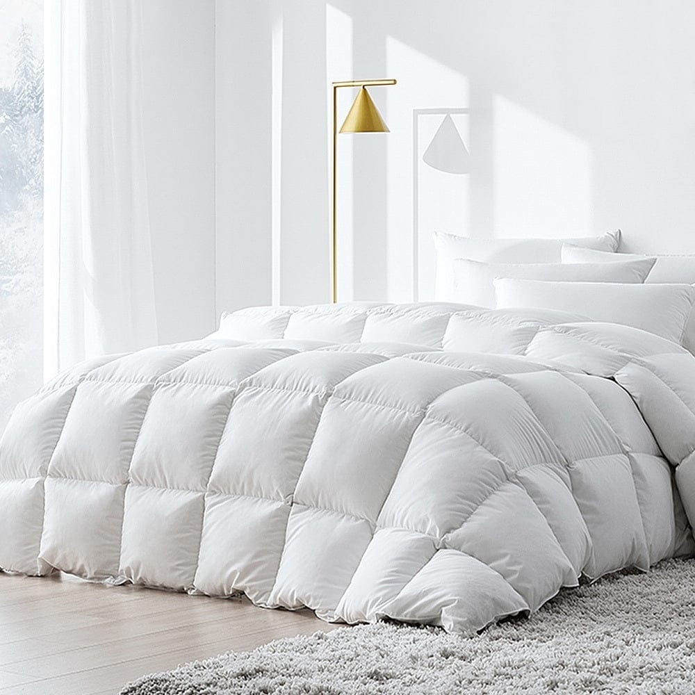 Giselle Home & Garden > Bedding > Quilts & Duvets Giselle Bedding 500GSM Duck Down Feather Quilt Queen