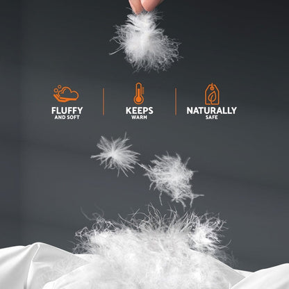 Giselle Home & Garden > Bedding > Quilts & Duvets Giselle Bedding 500GSM Goose Down Feather Quilt King