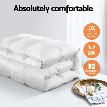 Giselle Home & Garden > Bedding > Quilts & Duvets Giselle Bedding 500GSM Goose Down Feather Quilt King