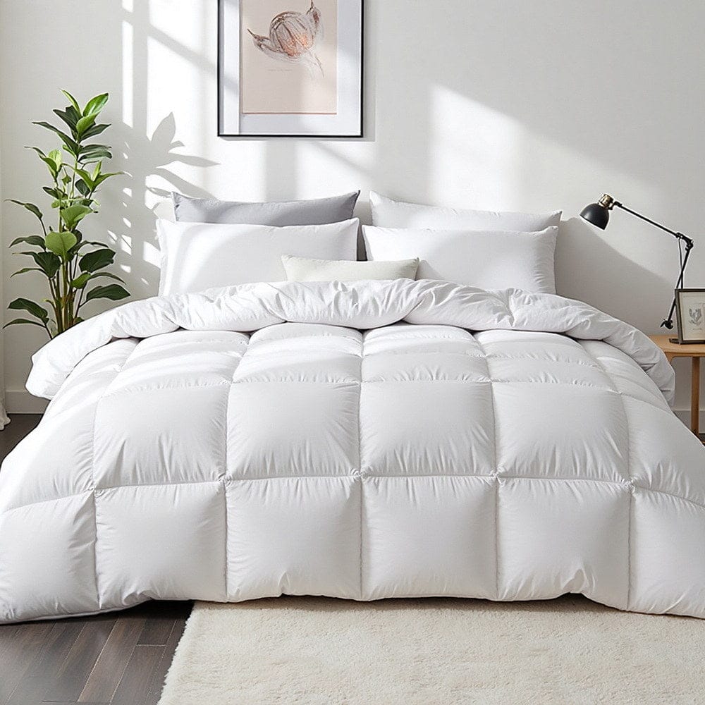 Giselle Home & Garden > Bedding > Quilts & Duvets Giselle Bedding 700GSM Duck Down Feather Quilt Duvet Doona Winter Blanket Double