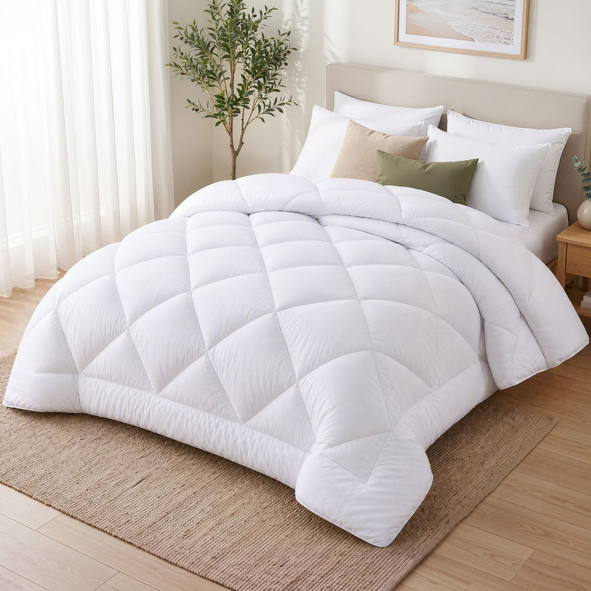 Giselle Home & Garden > Bedding > Quilts & Duvets Giselle Bedding 700GSM Microfibre Bamboo Quilt King