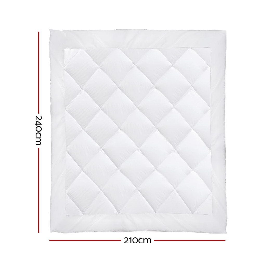 Giselle Home & Garden > Bedding > Quilts & Duvets Giselle Bedding 700GSM Microfibre Bamboo Quilt King