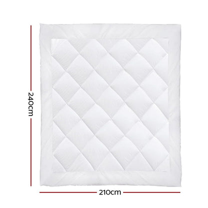 Giselle Home & Garden > Bedding > Quilts & Duvets Giselle Bedding 700GSM Microfibre Bamboo Quilt King