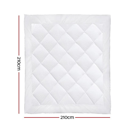 Giselle Home & Garden > Bedding > Quilts & Duvets Giselle Bedding 700GSM Microfibre Bamboo Quilt Queen