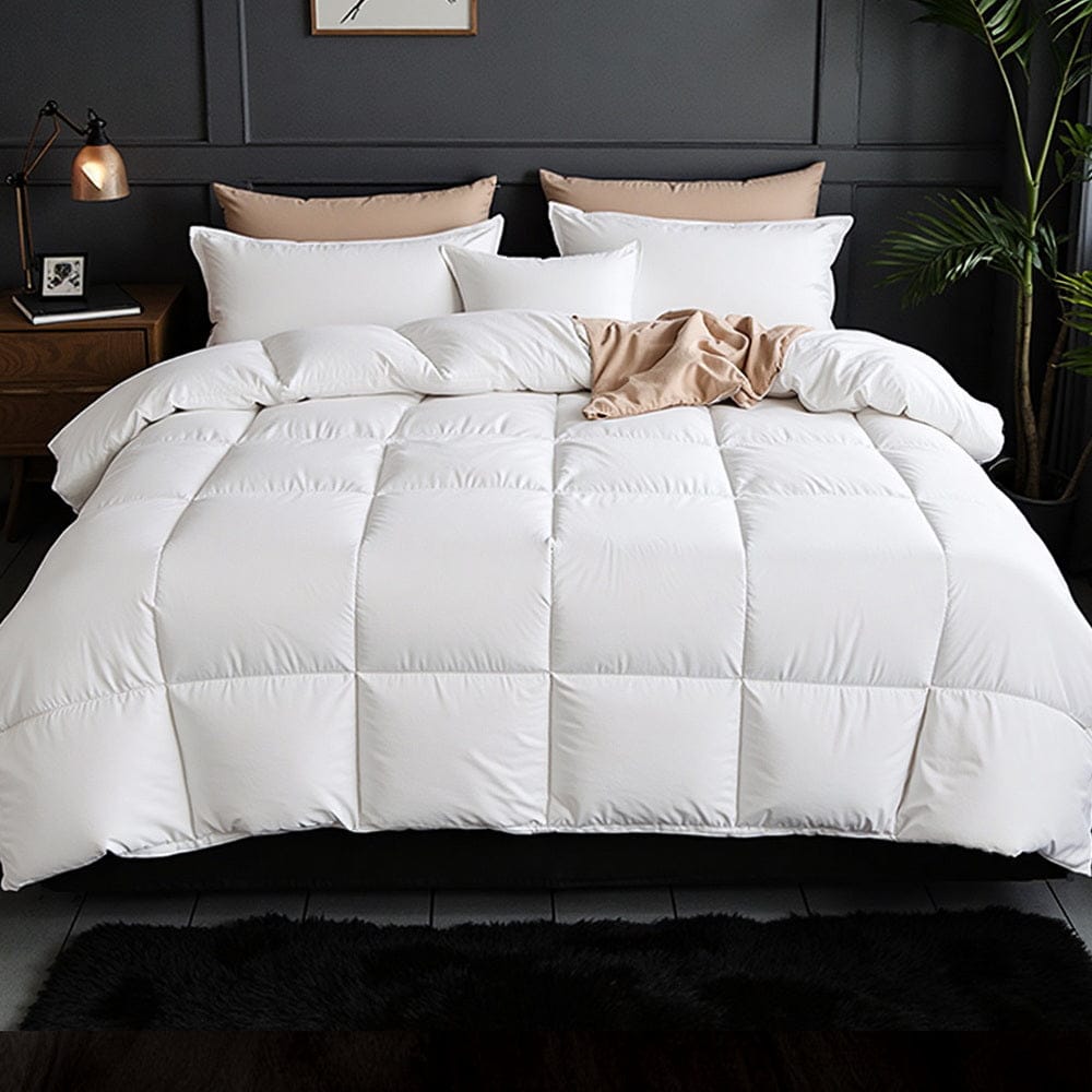 Giselle Home & Garden > Bedding > Quilts & Duvets Giselle Bedding 800GSM Goose Down Feather Quilt Winter Blanket Duvet Comforter Single