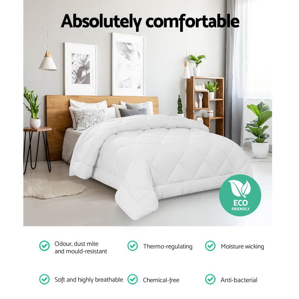 Giselle Home & Garden > Bedding > Quilts & Duvets Giselle Bedding 800GSM Microfibre Bamboo Quilt King