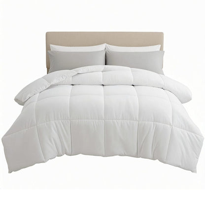 Giselle Home & Garden > Bedding > Quilts & Duvets Giselle Bedding Double Size 400GSM Microfiber Quilt All Season Duvet Quilts Comforter Winter Summer