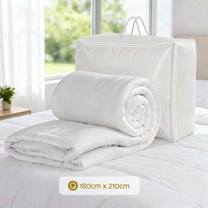 Giselle Home & Garden > Bedding > Quilts & Duvets Giselle Bedding Double Size 400GSM Microfiber Quilt All Season Duvet Quilts Comforter Winter Summer