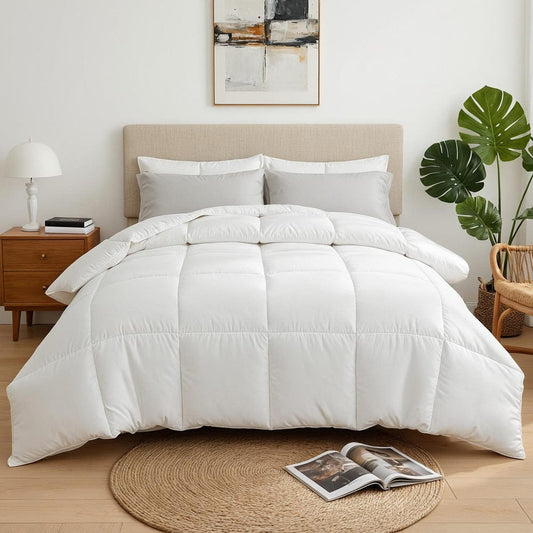 Giselle Home & Garden > Bedding > Quilts & Duvets Giselle Bedding Double Size 400GSM Microfiber Quilt All Season Duvet Quilts Comforter Winter Summer