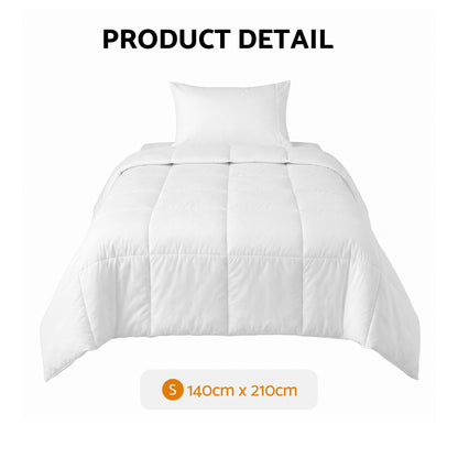 Giselle Home & Garden > Bedding > Quilts & Duvets Giselle Bedding Single Quilt, 200GSM Summer Duck Down Feather Doona Insert