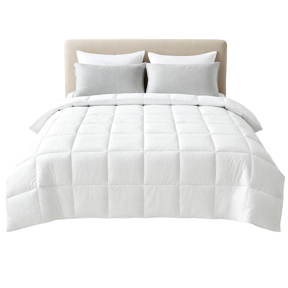 Giselle Home & Garden > Bedding > Quilts & Duvets Giselle Bedding Super King Size 400GSM Microfiber Quilt All Season Duvet Quilts Comforter Winter Summer