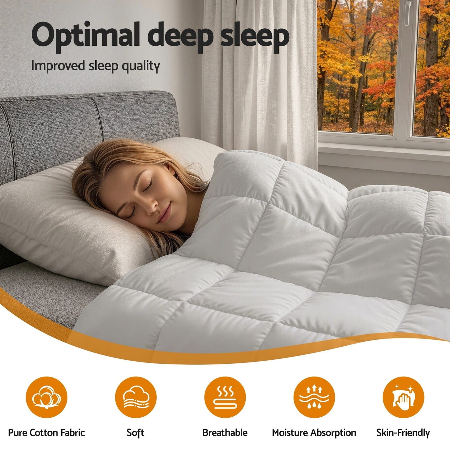 Giselle Home & Garden > Bedding > Quilts & Duvets Giselle Bedding Wool Quilt 500GSM Thick Queen Winter Doona Baffle Box Construction 100% Wool Filling