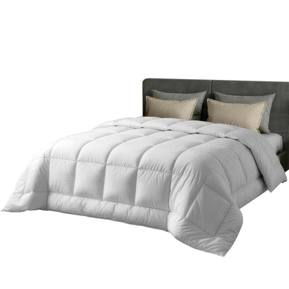 Giselle Home & Garden > Bedding > Quilts & Duvets Giselle Bedding Wool Quilt 500GSM Thick Queen Winter Doona Baffle Box Construction 100% Wool Filling