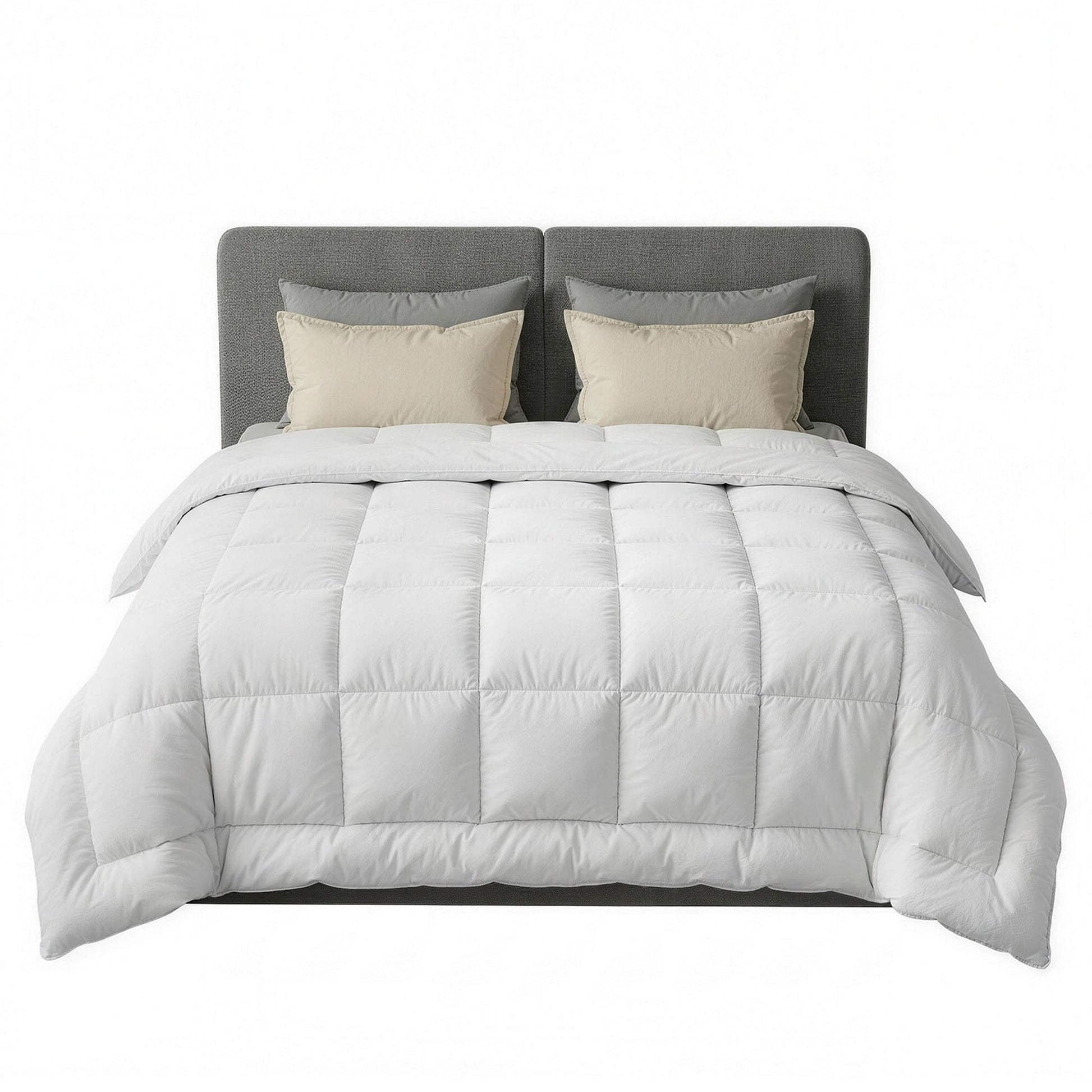 Giselle Home & Garden > Bedding > Quilts & Duvets Giselle Bedding Wool Quilt 500GSM Thick Queen Winter Doona Baffle Box Construction 100% Wool Filling