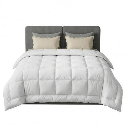 Giselle Home & Garden > Bedding > Quilts & Duvets Giselle Bedding Wool Quilt 500GSM Thick Queen Winter Doona Baffle Box Construction 100% Wool Filling