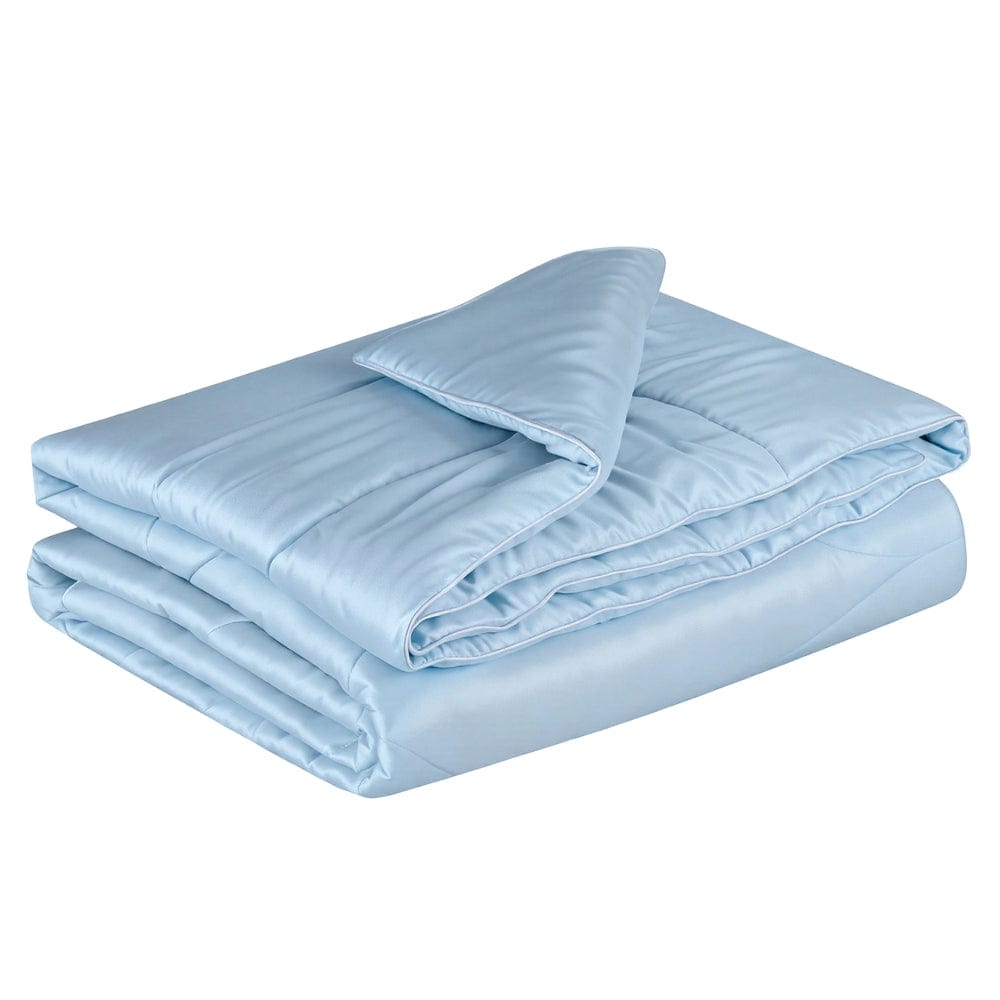 Giselle Home & Garden > Bedding > Quilts & Duvets Giselle Tencel Quilt 200GSM Summer Quilts Comforter Doona Light Weight Soft Throw Blanket Double
