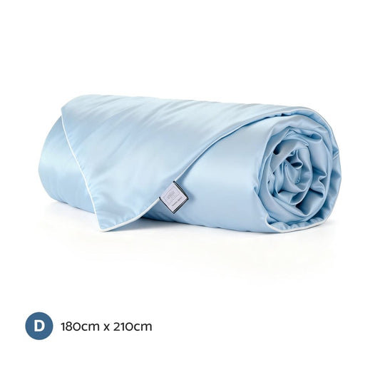 Giselle Home & Garden > Bedding > Quilts & Duvets Giselle Tencel Quilt 200GSM Summer Quilts Comforter Doona Light Weight Soft Throw Blanket Double