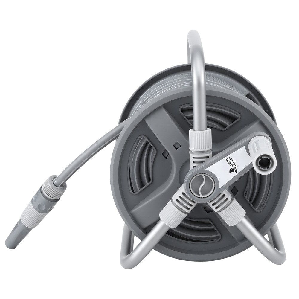 Green Fingers Home & Garden > Garden Tools > Garden Hoses Green Fingers 20m Retractable Garden Hose Reel Heavy Duty 1/2" Hose Auto Rewind