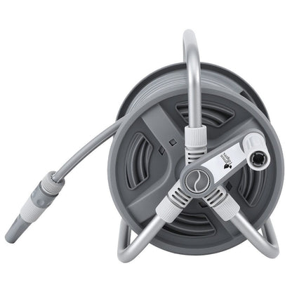 Green Fingers Home & Garden > Garden Tools > Garden Hoses Green Fingers 20m Retractable Garden Hose Reel Heavy Duty 1/2" Hose Auto Rewind