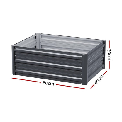 Green Fingers Home & Garden > Greenhouses > Greenhouses & Accessories Green Fingers Garden Bed 80X60X30cm Planter Box