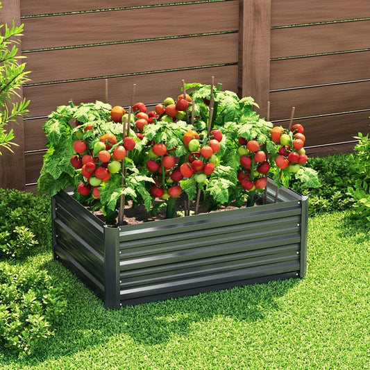 Green Fingers Home & Garden > Greenhouses > Greenhouses & Accessories Green Fingers Garden Bed 80X60X30cm Planter Box