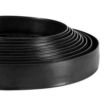 Green Fingers Home & Garden > Greenhouses > Greenhouses & Accessories Green Fingers Garden Edging 5CM x 10M Border Support Landscape Edge Black X2