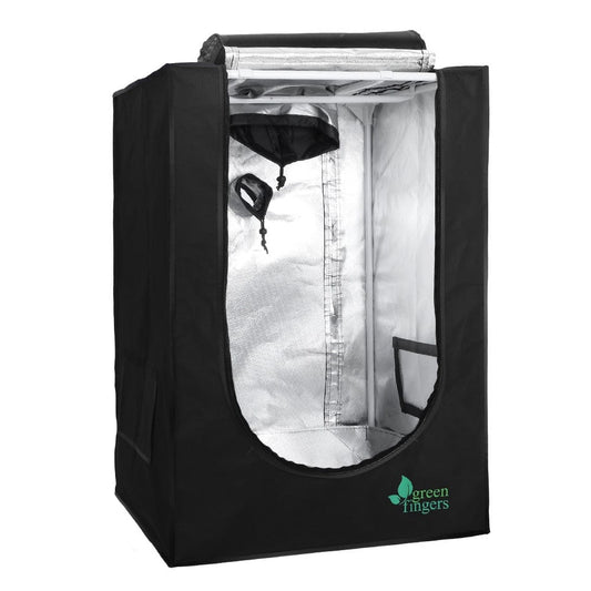 Green Fingers Home & Garden > Greenhouses > Greenhouses & Accessories Green Fingers Grow Tent 60x60x90CM Hydroponics Kit Indoor Plant Room System