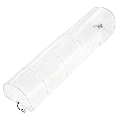 Green Fingers Home & Garden > Greenhouses > Greenhouses & Accessories Green Fingers Mini Greenhouse 300x45x30cm Tunnel Clear PVC Steel Frame Portable