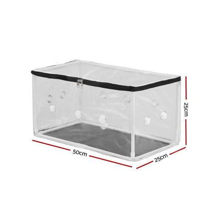 Green Fingers Home & Garden > Greenhouses > Greenhouses & Accessories Green Fingers Mini Greenhouse 50x25x25cm PVC Cover for Mushrooms Succulents