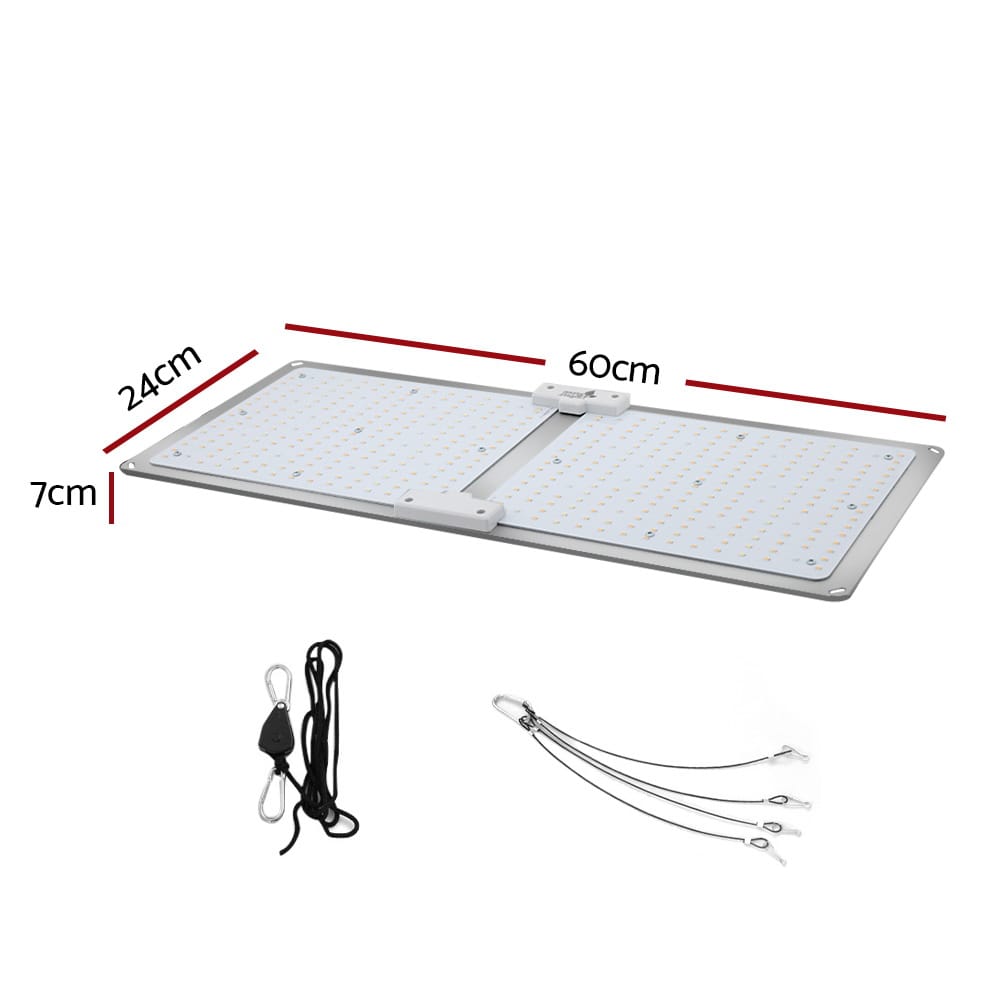 Green Fingers Home & Garden > Greenhouses > Greenhouses & Accessories Greenfingers Max 220W Grow Light LED Full Spectrum Indoor Plant All Stage Growth