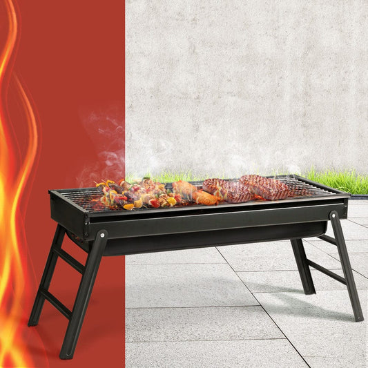 Grillz Home & Garden > BBQ > BBQ Tools Grillz BBQ Grill Charcoal Smoker Foldable