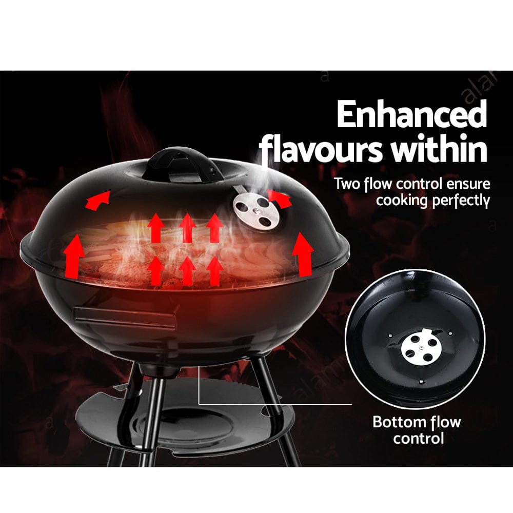 Grillz Home & Garden > BBQ > BBQ Tools Grillz BBQ Grill Charcoal Smoker