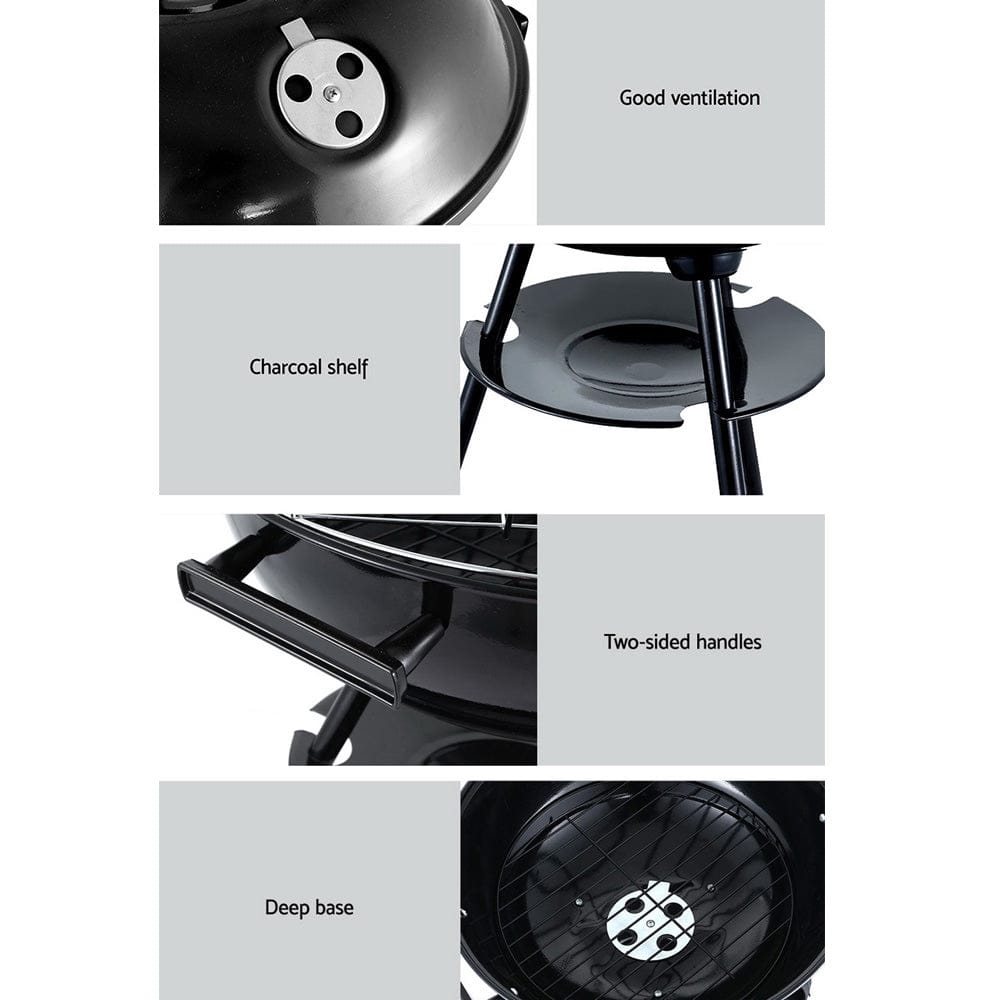 Grillz Home & Garden > BBQ > BBQ Tools Grillz BBQ Grill Charcoal Smoker