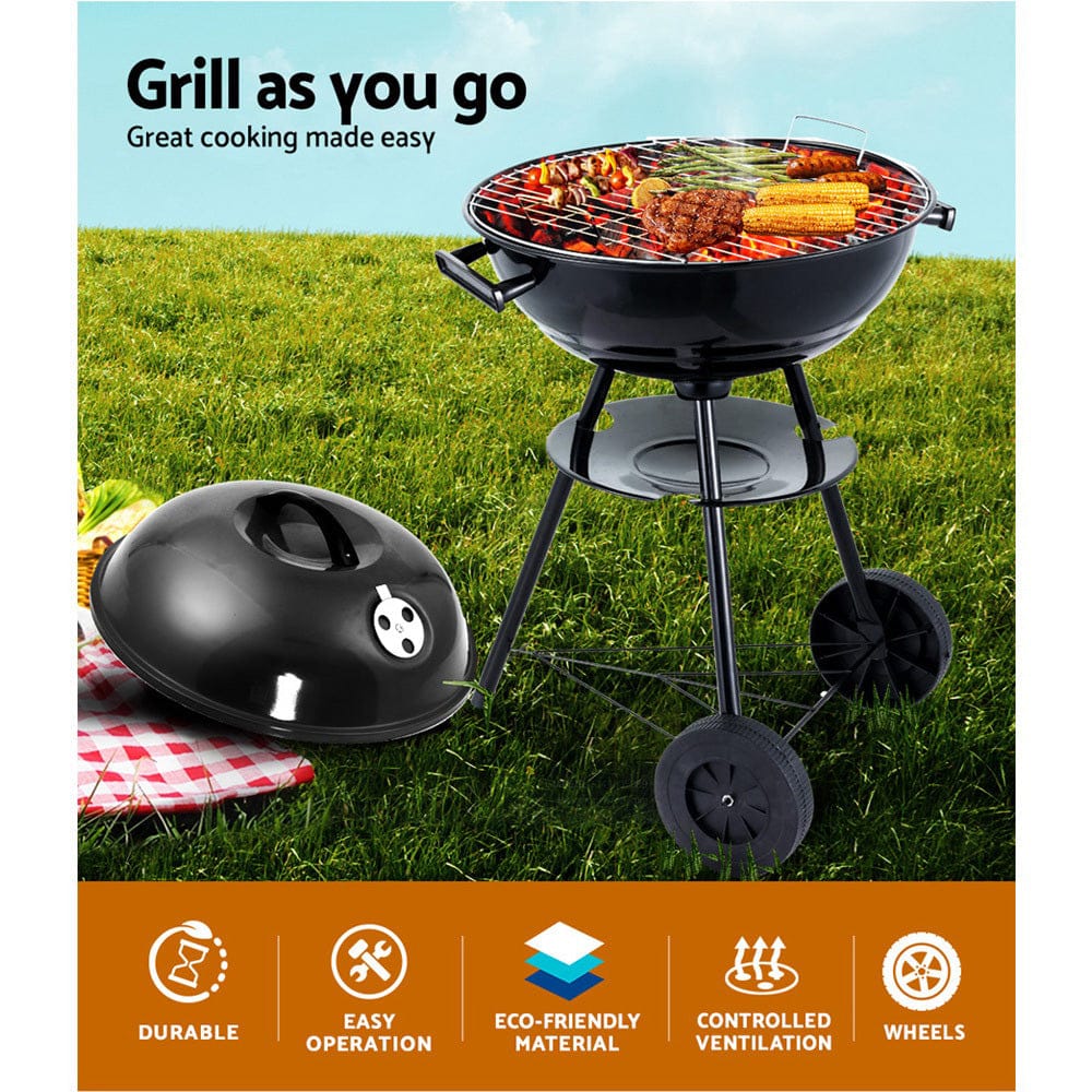 Grillz Home & Garden > BBQ > BBQ Tools Grillz BBQ Grill Charcoal Smoker