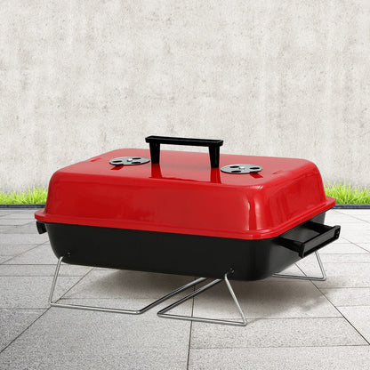 Grillz Home & Garden > BBQ > BBQ Tools Grillz Charcoal BBQ Portable Grill Camping Barbecue Outdoor Cooking Smoker