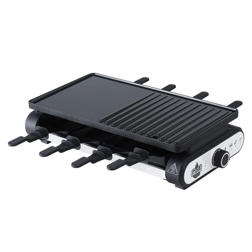 Grillz Home & Garden > BBQ > BBQs & Accessories Grillz 1400W Electric BBQ Grill w/ 7 Cooking Pans