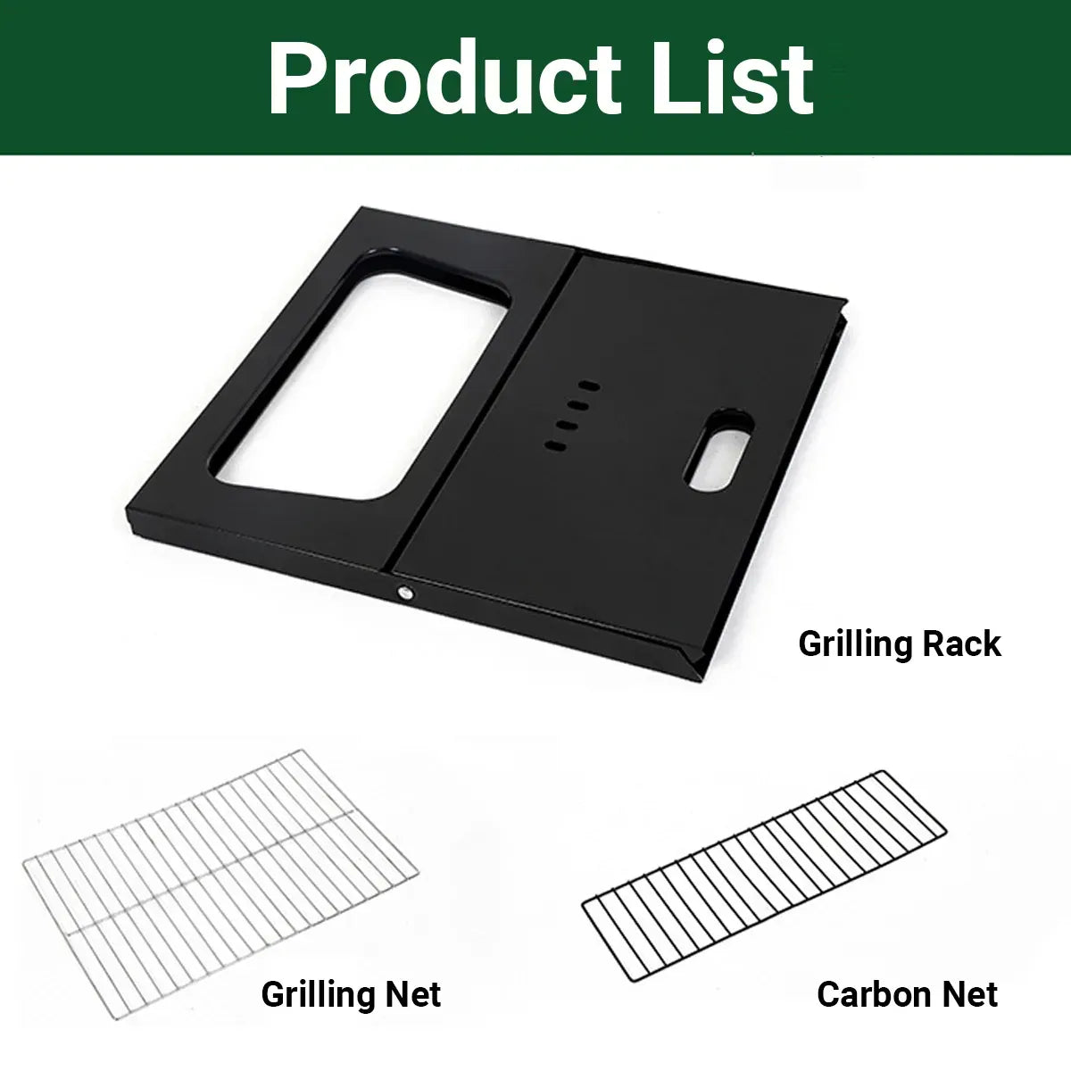 Grillz Home & Garden > BBQ > BBQs & Accessories Grillz BBQ Grill Charcoal Smoker Outdoor Portable Camping Folding Steel Barbecue