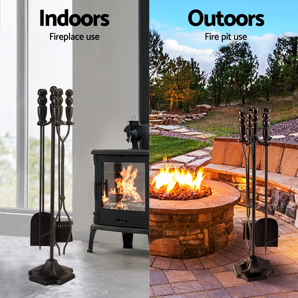 Grillz Home & Garden > Firepits > Fire Pit Accessories Grillz Fire Pit Tool Set 5 PCS