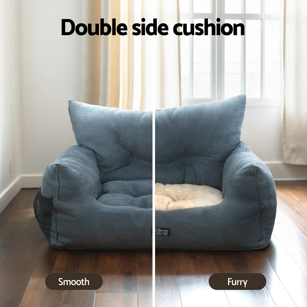 i.Pet Auto Accessories > Auto Accessories Others > Automotive Decor i.Pet Dog Car Seat Booster Cover Pet Bed Portable Waterproof Belt Non Slip Travel