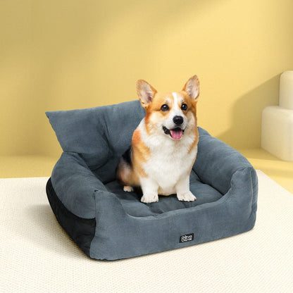 i.Pet Auto Accessories > Auto Accessories Others > Automotive Decor i.Pet Dog Car Seat Booster Cover Pet Bed Portable Waterproof Belt Non Slip Travel