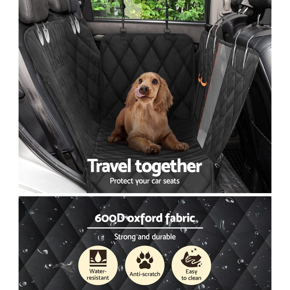 i.Pet Auto Accessories > Auto Accessories Others > Automotive Decor i.Pet Pet Car Seat Cover Dog Protector Hammock Back Waterproof Belt Non Slip Mat