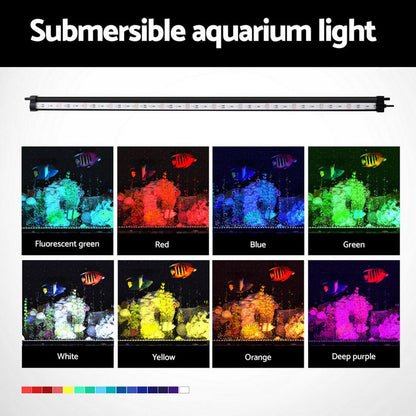 i.Pet Home & Garden > Fountains > Fountain & Ponds Accessories i.Pet Aquarium Light Submersible 67CM Air Bubble LED Light